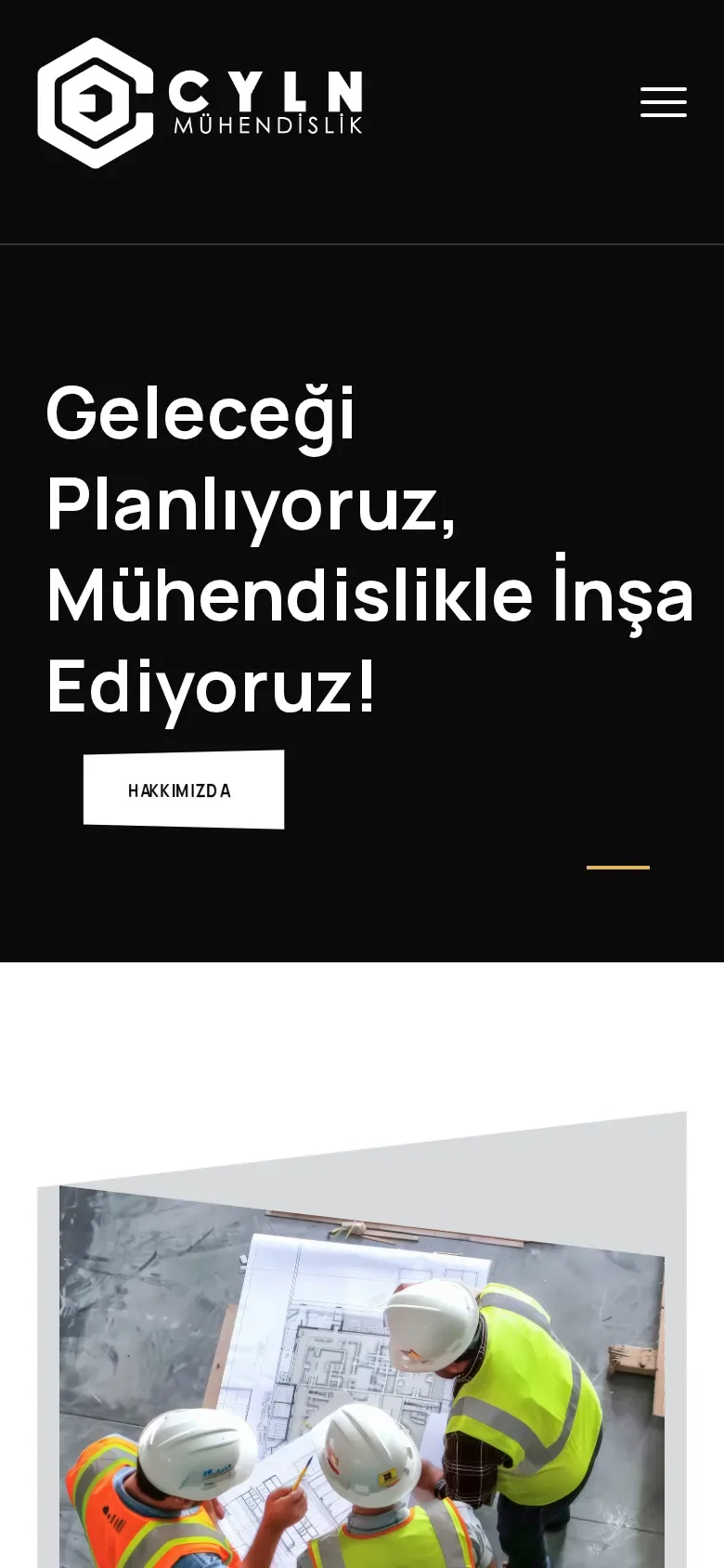 CYLN Mühendislik mobil görünüm